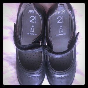 Girls shoe in Italian leather